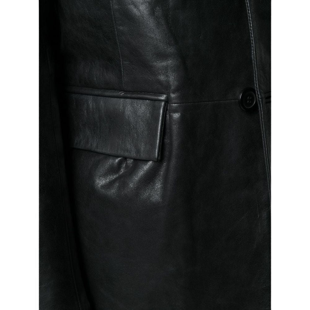 Daniel Black Leather Blazer