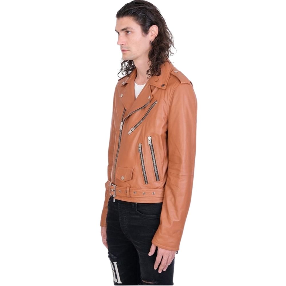 Robert Tan Biker Leather Jacket