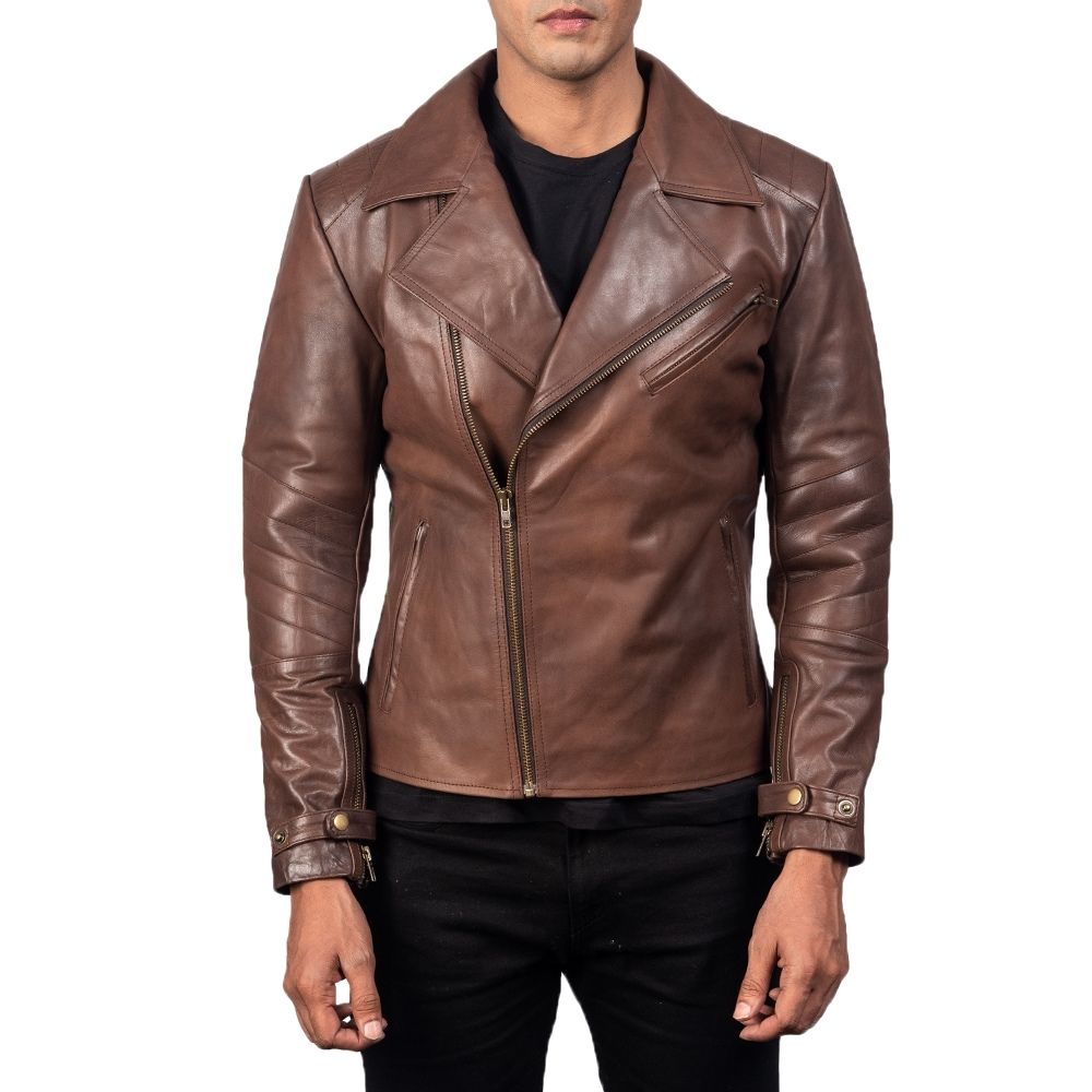 Kieran Brown Motorcycle Leather Jacket