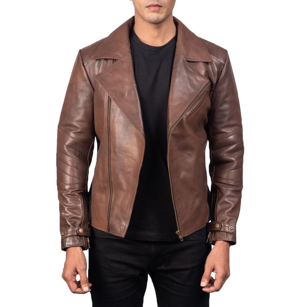 Kieran Brown Motorcycle Leather Jacket