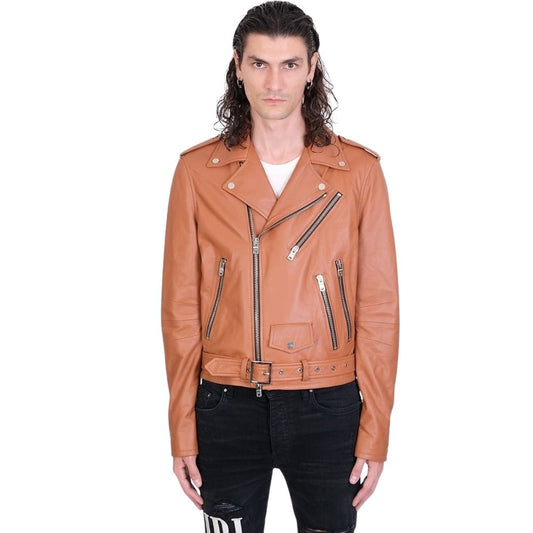 Robert Tan Biker Leather Jacket