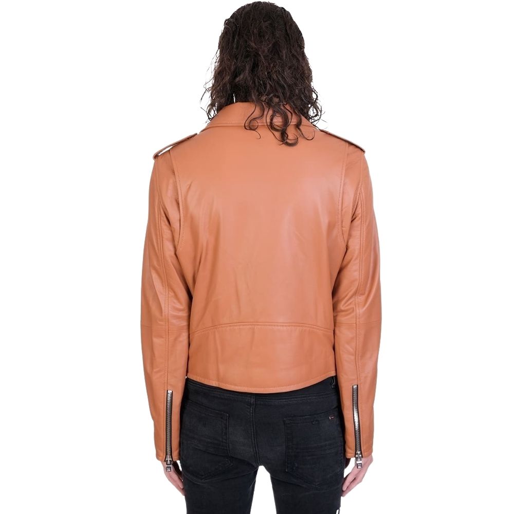 Robert Tan Biker Leather Jacket