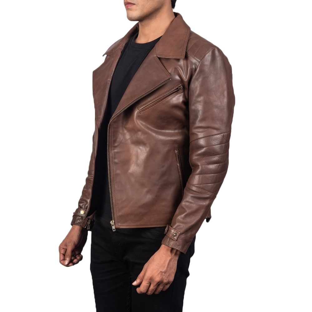 Kieran Brown Motorcycle Leather Jacket