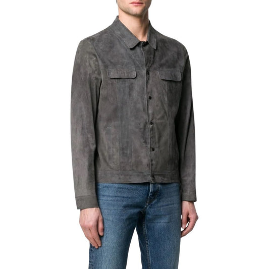 Patrick Gray Racer Leather Jacket