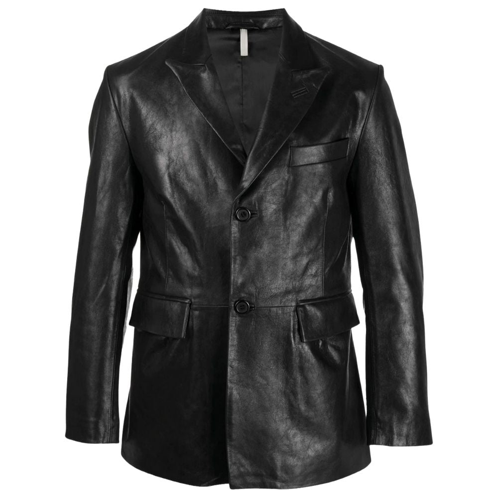 Daniel Black Leather Blazer