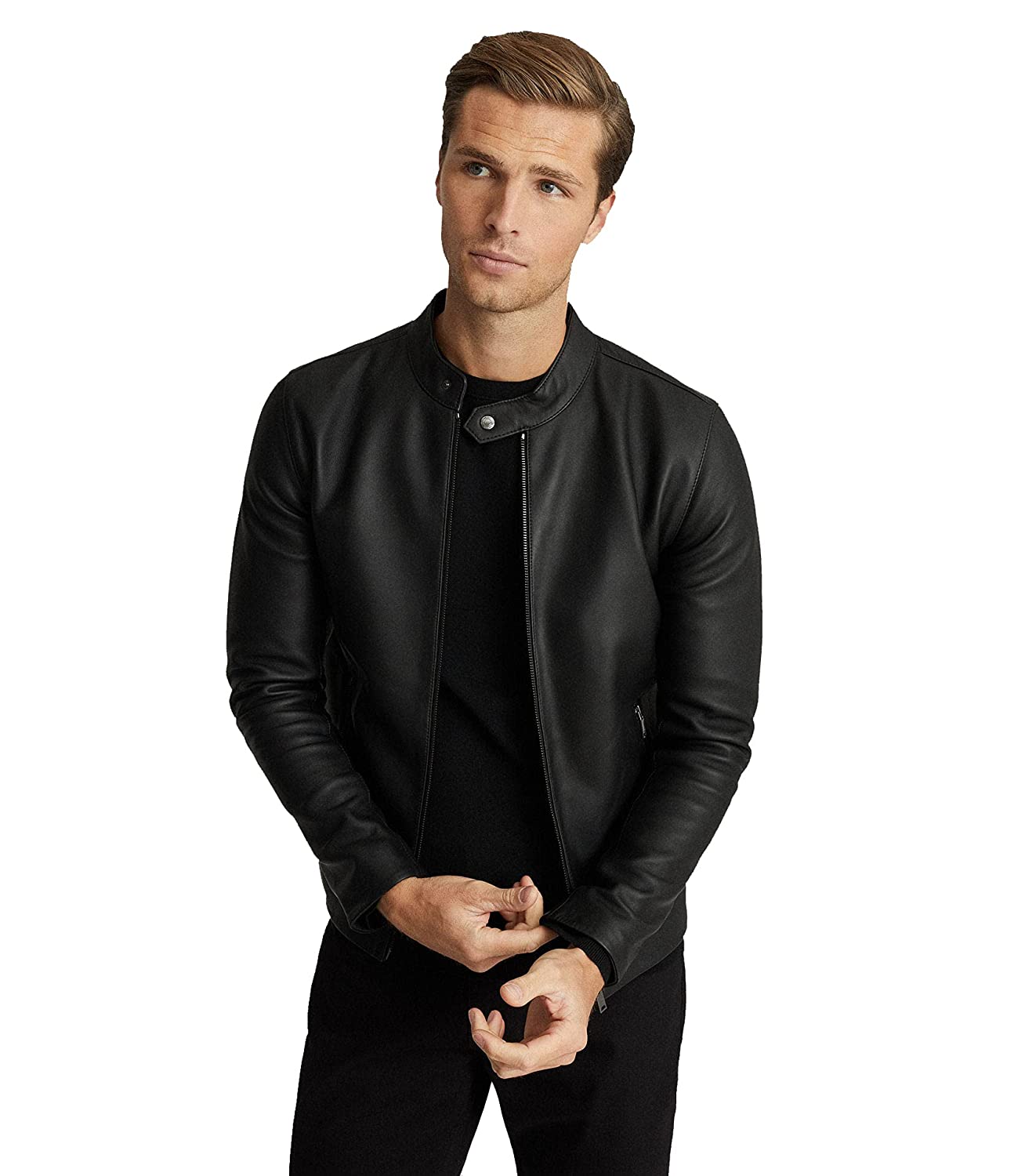 David Black Racer Leather Jacket